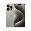 Смартфон Apple iPhone 15 Pro 256 GB (nano SIM + eSIM) натуральный титан (Natural Titanium)