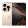 Смартфон Apple iPhone 16 Pro 256 GB (Dual nano SIM) пустынный титан (Desert Titanium)