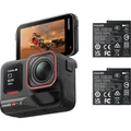 Экшн-камера Insta360 Ace Pro 2 с двумя аккумуляторами чёрный (Black)