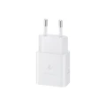 Сетевое зарядное устройство Samsung 15W Power Adapter с кабелем Type-C to Type-C белый (White)