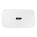 Сетевое зарядное устройство Samsung 15W Power Adapter с кабелем Type-C to Type-C белый (White)