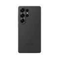 Чехол Samsung Silicone Case для Galaxy S25 Ultra чёрный (Black)