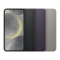 Чехол Samsung Vegan Leather Case для Galaxy S24 серый (Gray)