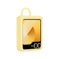 Чехол Samsung Silicone Case with Ring для Galaxy Z Flip 6 жёлтый (Yellow)