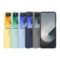 Чехол Samsung Silicone Case with Ring для Galaxy Z Flip 6 жёлтый (Yellow)