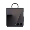 Чехол Samsung Silicone Case Ring для Galaxy Z Flip 7 чёрный (Black)