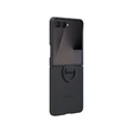 Чехол Samsung Silicone Case Ring для Galaxy Z Flip 7 чёрный (Black)