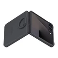 Чехол Samsung Silicone Case Ring для Galaxy Z Flip 7 чёрный (Black)