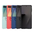Чехол Samsung Silicone Case Ring для Galaxy Z Flip 7 чёрный (Black)