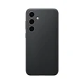 Чехол Samsung Vegan Leather Case для Galaxy S24 Plus чёрный (Black)