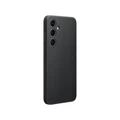 Чехол Samsung Vegan Leather Case для Galaxy S24 Plus чёрный (Black)