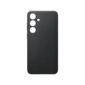Чехол Samsung Vegan Leather Case для Galaxy S24 Plus чёрный (Black)