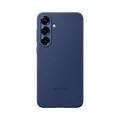 Чехол Samsung Silicone Case для Galaxy S25 Plus синий (Blue)