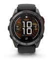 Умные часы Garmin Fenix 8 Pro 51 мм MicroLED Sapphire Carbon Gray DLC Titanium with Black/Pebble Gray Silicone серый (Carbon Gray)