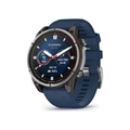 Умные часы Garmin Quatix 8 47 мм AMOLED синий (Tide Blue)