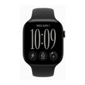 Умные часы Apple Watch Series 12 42 мм, корпус алюминий чёрный (Black), ремешок Sport Band чёрный (Black) S/M
