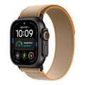 Умные часы Apple Watch Ultra 4 49 мм, корпус чёрный титан (Black Titanium), ремешок Trail Loop песочный (Sand) S/M
