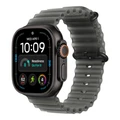 Умные часы Apple Watch Ultra 4 49 мм, корпус чёрный титан (Black Titanium), ремешок Ocean Band чёрный (Black)