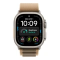 Умные часы Apple Watch Ultra 4 49 мм, корпус натуральный титан (Natural Titanium), ремешок Alpine Loop пустынный (Desert) S