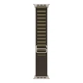 Умные часы Apple Watch Ultra 4 49 мм, корпус натуральный титан (Natural Titanium), ремешок Alpine Loop тёмно-оливковый (Dark Olive) L